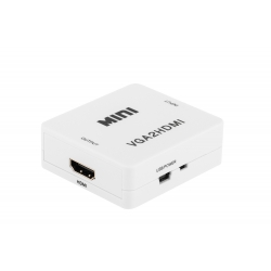 Konwerter sygnału gniazdo VGA na gniazdo HDMI, KOM0846